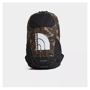 New The North Face Sunder Men/Unisex Backpack– CAMO Black–32L–Laptop Compatible